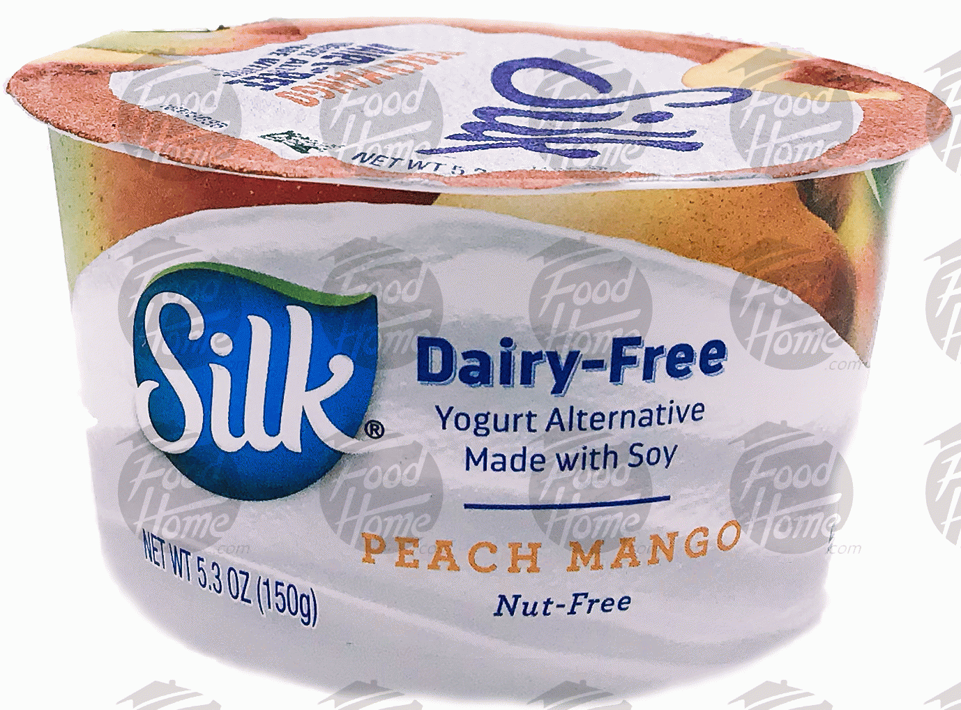 Silk  dairy-free peach mango yogurt alternative, cup Full-Size Picture